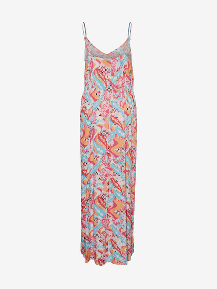 Vero Moda Rosa gemustertes Maxikleid für Frauen von VERO MODA Ussi
