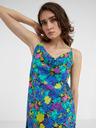 Vero Moda Blaues geblümtes Damenkleid VERO MODA Liva