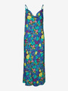 Vero Moda Blaues geblümtes Damenkleid VERO MODA Liva