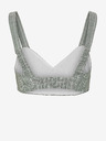 Vero Moda Hellgrau gestreiftes Crop-Top mit Riemchen VERO MODA Serena