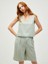 Vero Moda Hellgrünes, locker geschnittenes Tank-Top VERO MODA Josie