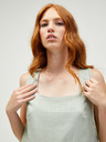 Vero Moda Hellgrünes, locker geschnittenes Tank-Top VERO MODA Josie