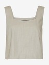 Vero Moda Beigefarbenes, locker geschnittenes Tank-Top VERO MODA Josie