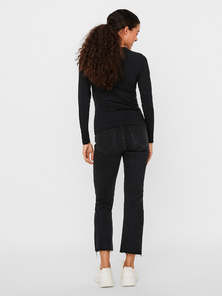 Vero Moda Schwarzes T-Shirt VERO MODA-Panda
