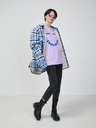 Vero Moda Hellviolettes Oversized-T-Shirt VERO MODA Skye Cody