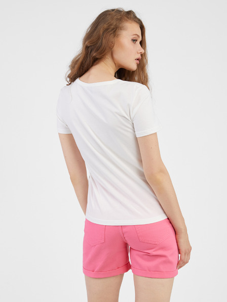 Vero Moda Weißes Damen-T-Shirt VERO MODA Uda
