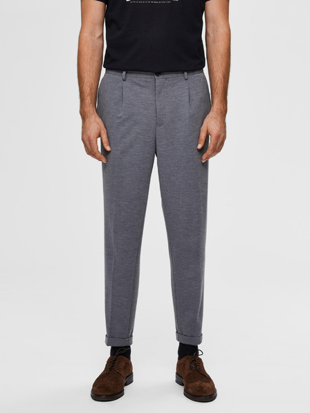 SELECTED Graue abgeschnittene Hose Selected Homme-Jim