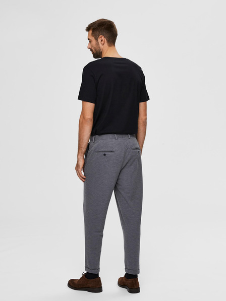 SELECTED Graue abgeschnittene Hose Selected Homme-Jim