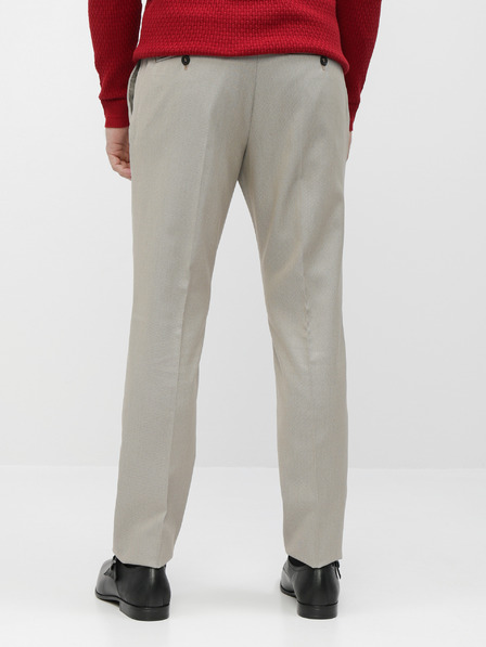 SELECTED Beige Slim Fit Anzughose Selected Homme Maze Saint