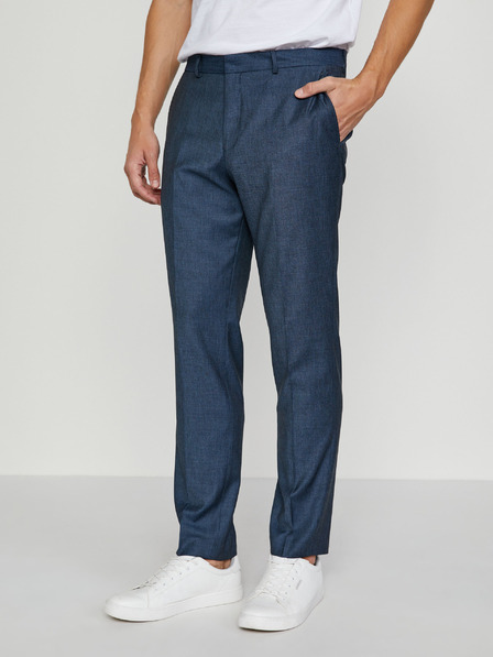 SELECTED Selected Homme My Lobbi Dunkelblaue Anzughose aus einer Wollmischung