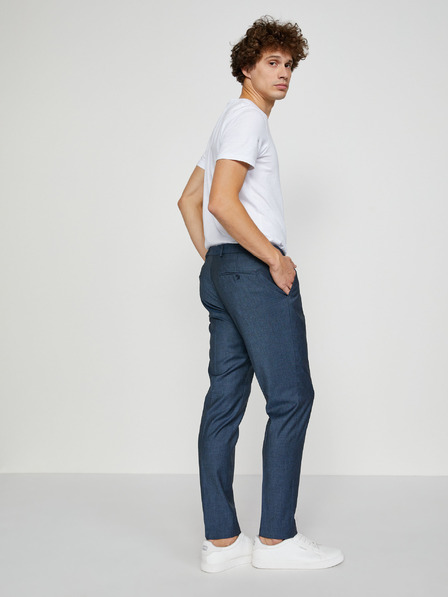 SELECTED Selected Homme My Lobbi Dunkelblaue Anzughose aus einer Wollmischung