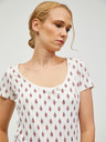 Orsay Rosa-cremefarbenes gemustertes T-Shirt ORSAY