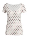 Orsay Rosa-cremefarbenes gemustertes T-Shirt ORSAY