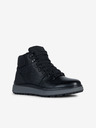 Geox Schwarze Herren-Stiefeletten aus Leder Geox Granito