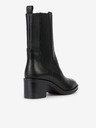 Geox Schwarze Damen Lederstiefel Geox Giulila