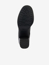 Geox Schwarze Damen Lederstiefel Geox Giulila