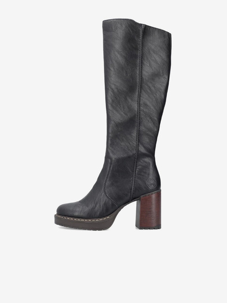 Rieker Schwarze Damenstiefel Rieker