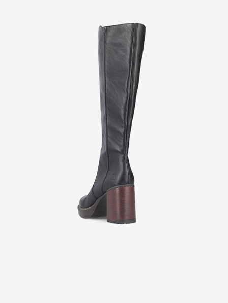 Rieker Schwarze Damenstiefel Rieker