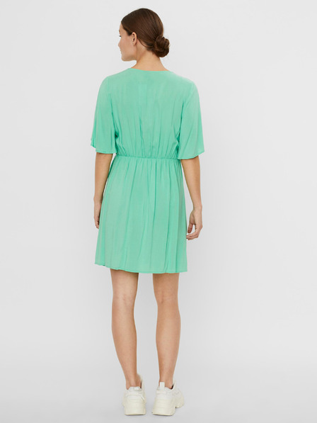 Vero Moda Hellgrünes Wickelkleid VERO MODA Ibina