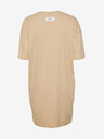 Vero Moda Beigefarbenes kurzes Basic-Kleid mit Taschen VERO MODA Nella