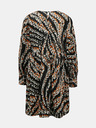 Vero Moda Schwarz-beige gemustertes Kleid VERO MODA Gaja