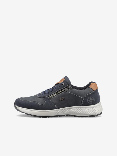Rieker Blaue Herren-Halbstiefel mit Lederdetails Rieker