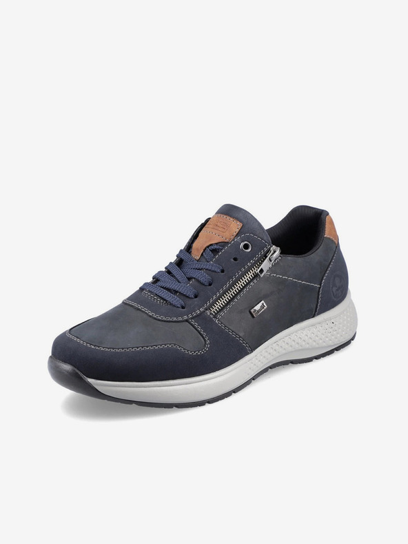 Rieker Blaue Herren-Halbstiefel mit Lederdetails Rieker