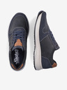 Rieker Blaue Herren-Halbstiefel mit Lederdetails Rieker