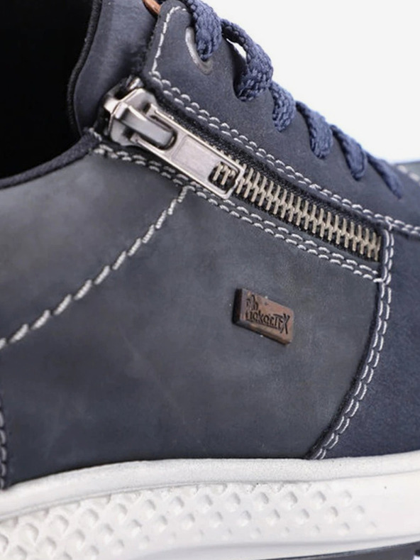 Rieker Blaue Herren-Halbstiefel mit Lederdetails Rieker