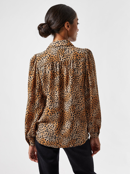 Dorothy Perkins Petite Braune Bluse mit Leopardenmuster Dorothy Perkins Petite
