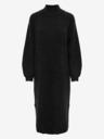 Y.A.S Schwarzes Midikleid aus Wollgemisch für Damen Y.A.S Balis
