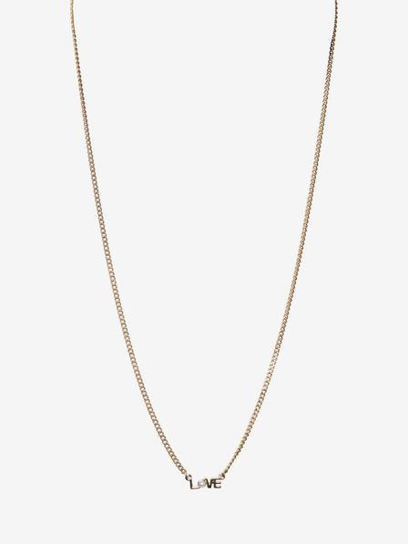 Pieces Goldfarbene Damenkette Pieces Belle