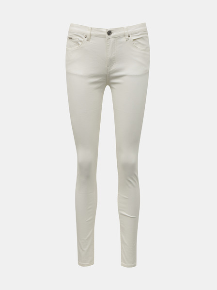 Zabaione Weiße Skinny-Fit-Jeans Zabaione