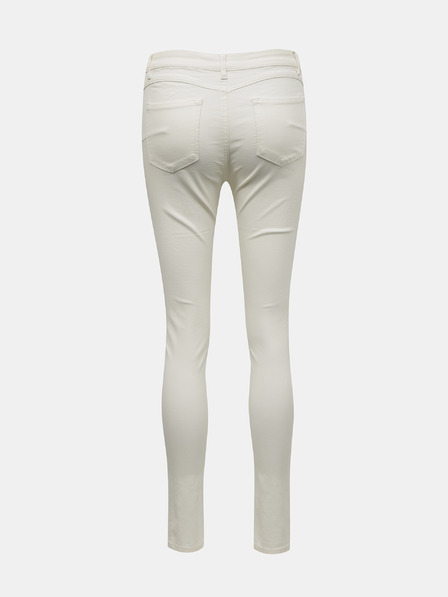 Zabaione Weiße Skinny-Fit-Jeans Zabaione