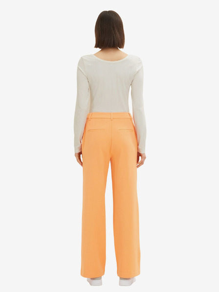 Tom Tailor Orangefarbene Damen-Weitbeinhosen Tom Tailor