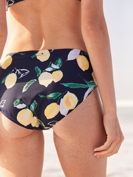 Tom Joule Dunkelblau gemusterter Bikiniunterteil Tom Joule