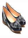 Goby Schwarze Damen Ballerinas Goby City Of Love