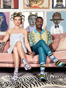 XPOOOS Blaue XPOOOS-Socken für Männer