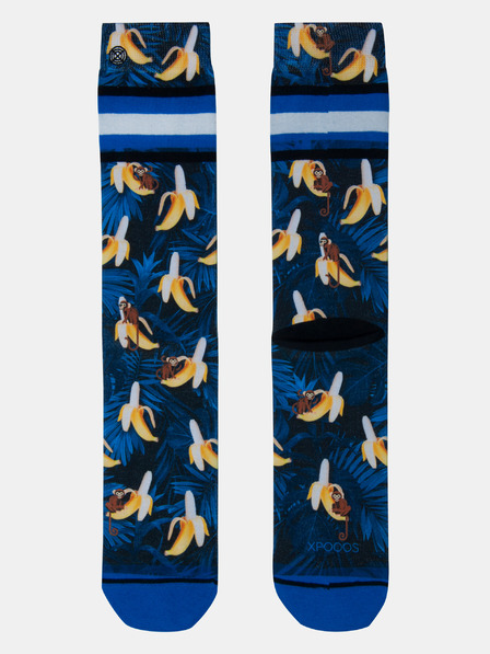 XPOOOS Dunkelblaue Herrensocken XPOOOS