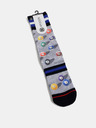 XPOOOS Graue gemusterte Herrensocken XPOOOS