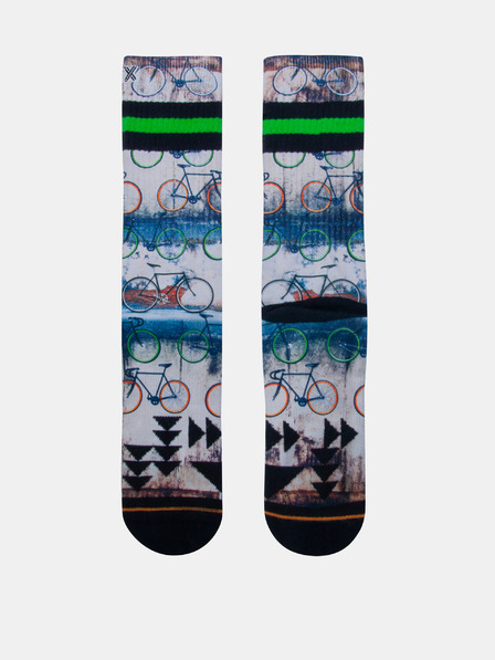 XPOOOS Graue und blaue Herrensocken XPOOOS