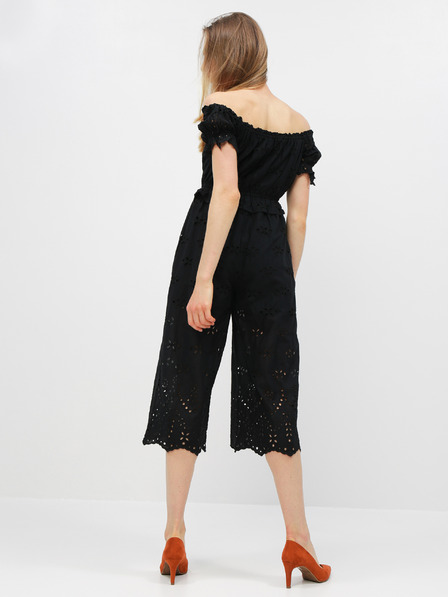 Miss Selfridge Miss Selfridge Schwarzer Jumpsuit mit Madeira