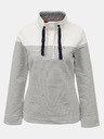 Tom Joule Blau-weiß gestreiftes Damen-Sweatshirt Tom Joule