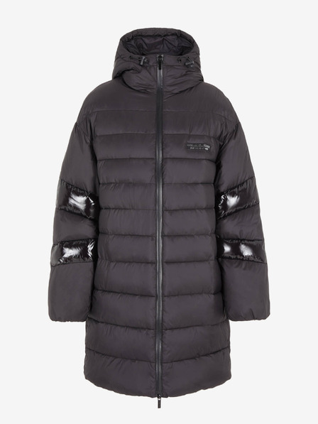 Armani Exchange Schwarzer Armani Exchange Damen Mantel