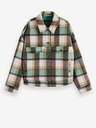 Scotch & Soda Grün karierter, leichter Damenmantel aus Wollgemisch von Scotch & Soda