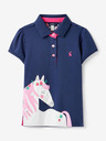 Tom Joule Tom Joule Dunkelblaues Poloshirt für Mädchen