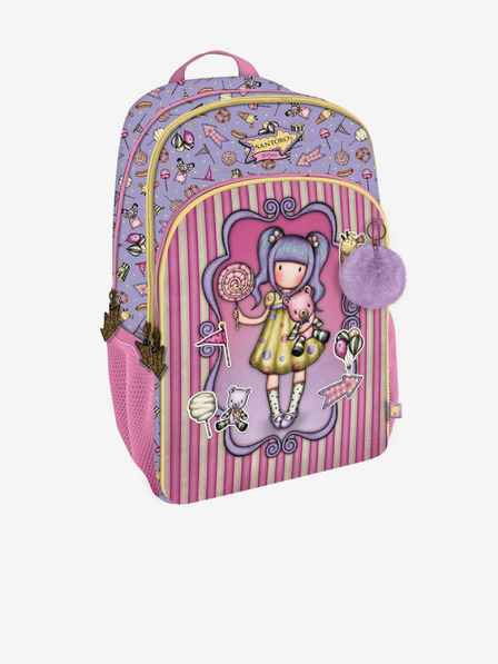 Santoro Rosa und lila Mädchen Santoro Gorjuss First Prize Rucksack