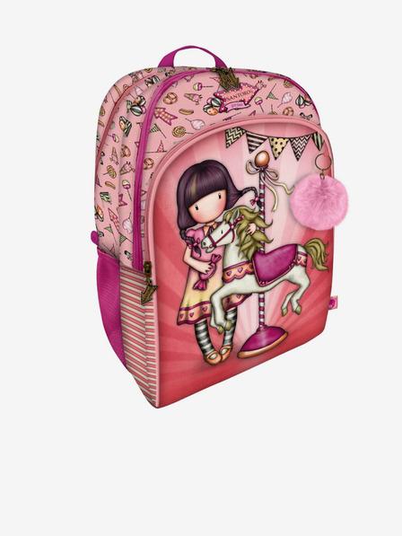 Santoro Rosa Santoro Gorjuss Karussell-Rucksack für Mädchen