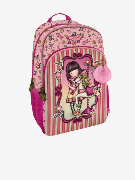 Santoro Rosa Santoro Gorjuss Karussell-Rucksack für Mädchen