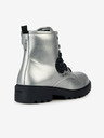 Geox Silberne Mädchen-Stiefeletten Geox Casey
